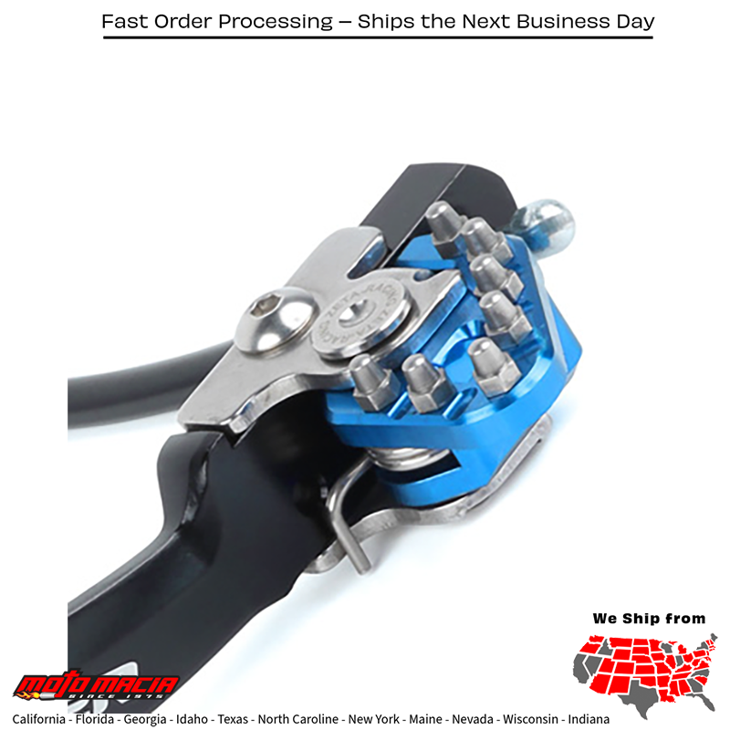 BRAKE PEDAL TIP HUS H-BLUE Honda CRF1100L2 Africa Twin Adventure Sports 2020-2022 Honda CRF1100L2D Africa Twin Adventure Sports DCT 2020-2022 Honda CRF1100L Africa Twin 2020-2022 Honda CRF1100LD Africa Twin DCT 2020-2022