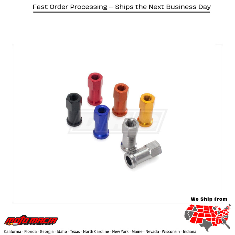 RIM LOCK NUTS 2PK ORANGE