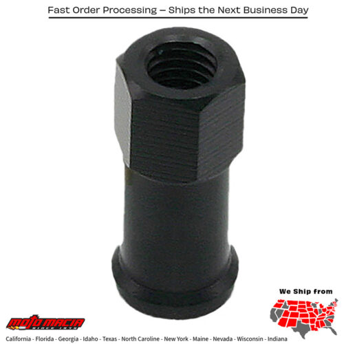 RIM LOCK NUTS BLACK 2/PK