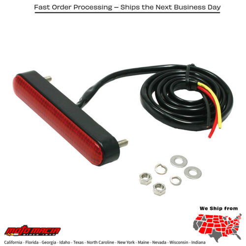 FLEX-3 TAILLIGHT W/RED LENS