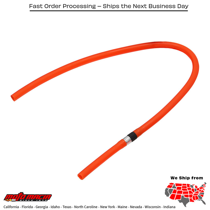 UNI-FLOW HOSE ORANGE Honda CR500AF 1997-2014 Husqvarna FE 350S 2015-2016 Husqvarna FE 501S 2015-2016 Yamaha YZ250FX 2015-2018 KTM 250 SX-F Factory Edition 2015-2018 Yamaha YZ250X 2016-2018 Yamaha YZ450FX 2016-2018 KTM 150 XC-W 2017-2018 Hus