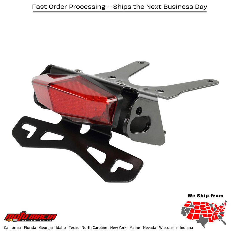 EDGE TAILLIGHT HOLDER KIT RED LENS Honda CRF250L 2017-2020 Honda CRF250RL Rally 2017-2020 Honda CRF250LA ABS 2017-2020 Honda CRF250RLA Rally ABS 2017-2020
