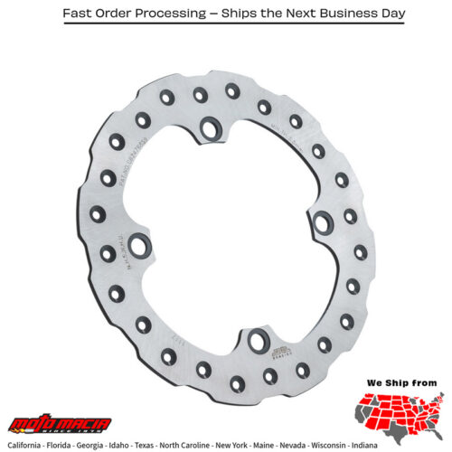 REAR BRAKE ROTOR SS SELF CLEANING  Honda CR500R CRF450R CRF250R CR125R CR250R 1995-2014