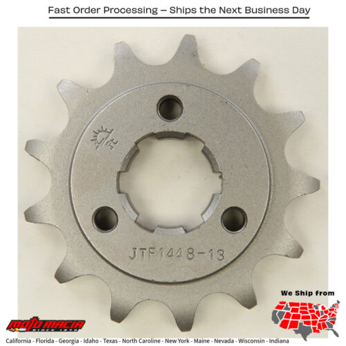 FRONT CS SPROCKET STEEL 13T-525  Suzuki DR650SE DR650S 1995-2020