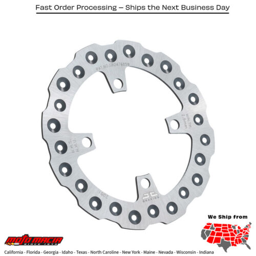 FRONT BRAKE ROTOR SS SELF CLEANING  Kawasaki Suzuki KX65 RM65 2000-2018