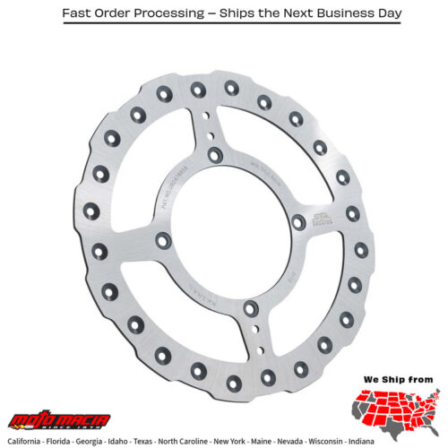 FRONT BRAKE ROTOR SS SELF CLEANING  Kawasaki KX250 KX125 KX500 1989-2004