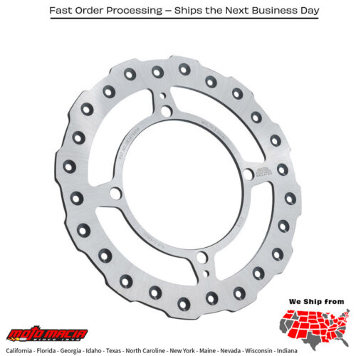 REAR BRAKE ROTOR SS SELF CLEANING  Kawasaki Suzuki KX250F KX450F KX250 KX125 RM-Z250 2003-2018