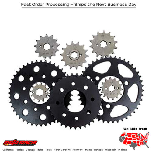 Rear Sprocket Steel (corona trasera de hierro) 45T-520 HONDA CRF250L 2013-2020 BMW F650GS 2008-2012 BMW F650GS ABS 2012-2012 HONDA XR600R 1991-2000 HONDA XR650L 1993-2020 HONDA CRF250RL RALLY 2017-2020