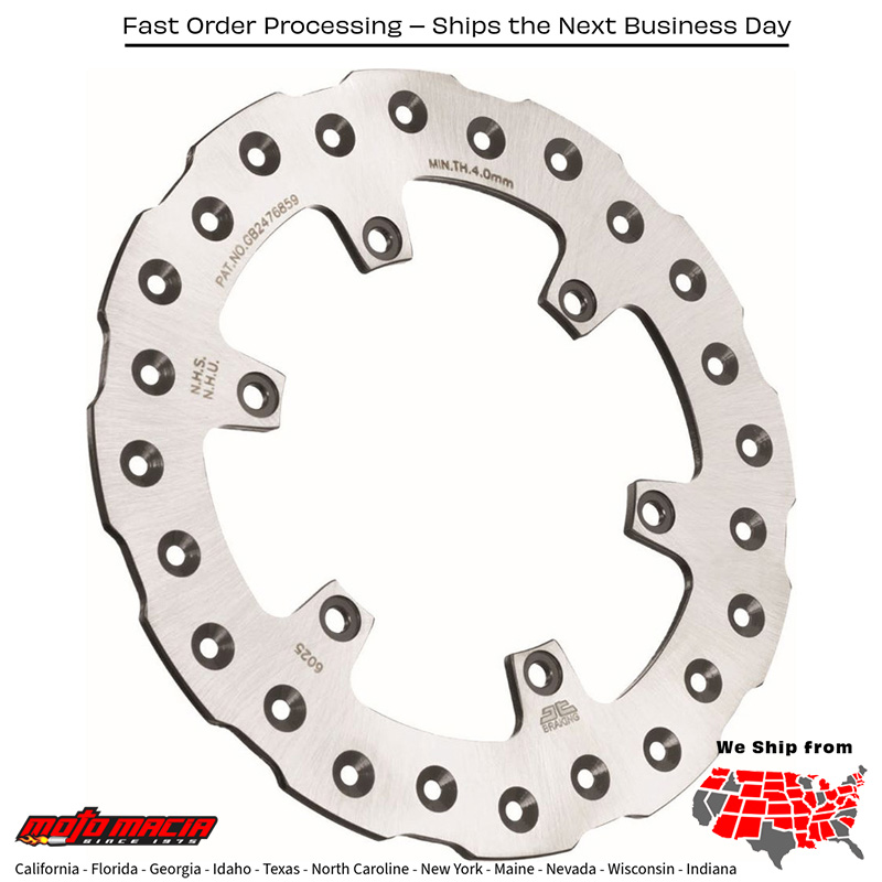 REAR BRAKE ROTOR SS SELF CLEANING KTM Husqvarna KTM Husaberg FE 350S 250 SX-F Factory Edition 150 XC-W FX 350 FX 450 TE 150 350 EXC-F 500 XCF-W 350 XCF-W 350 XC-F 150 XC 450 SX-F Factory Edition 350 SX-F TC 250R TC 125 FC 250 FC 350 FC 450 TE 125 FE 250 FE