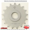 FRONT CS SPROCKET STEEL 17T-520 APR/BMW/BRP/HUSQ BMW G650GS Sertao F650GS F650GS ABS G650GS 2001-2015