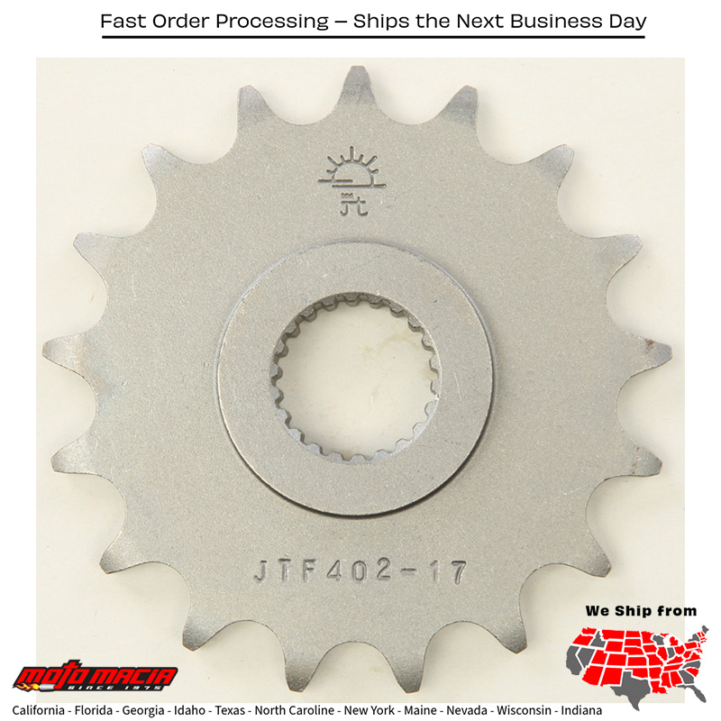 FRONT CS SPROCKET STEEL 17T-520 APR/BMW/BRP/HUSQ BMW G650GS Sertao F650GS F650GS ABS G650GS 2001-2015