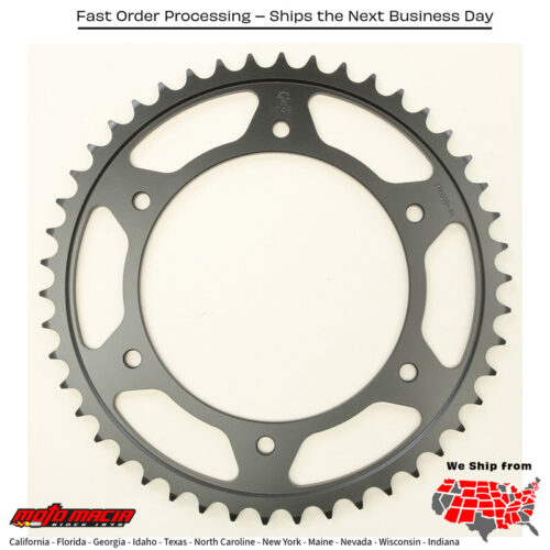 Rear Sprocket Steel (corona trasera de hierro) 46T-520 APR/BETA/BMW/HUSQ BMW F650GS 2001-2007 BMW G310R 2016-2022 BMW G310GS 2017-2022