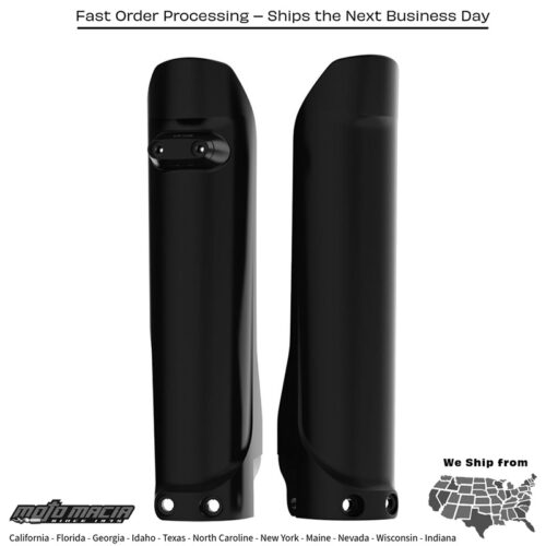 FORK GUARDS BLACK Husqvarna FE 350S 2016-2019 Husqvarna FE 501S 2016-2016 Husqvarna TE 150 2017-2020 Husqvarna TC 125 2016-2023 Husqvarna FC 250 2016-2023 Husqvarna FC 350 2016-2023 Husqvarna FC 450 2016-2023 Husqvarna TE 300 2016-2018 Husq