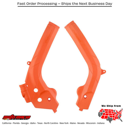 FRAME PROTECTOR ORANGE KTM 250 EXC TPi 2018-2018 KTM 350 EXC-F 2017-2019 KTM 350 XC-F 2016-2018 KTM 350 SX-F 2016-2018 KTM 250 SX 2016-2018 KTM 250 SX-F 2016-2018 KTM 250 XC 2016-2018 KTM 250 XC-W 2017-2018 KTM 500 EXC-F 2017-2019 KTM 300 X