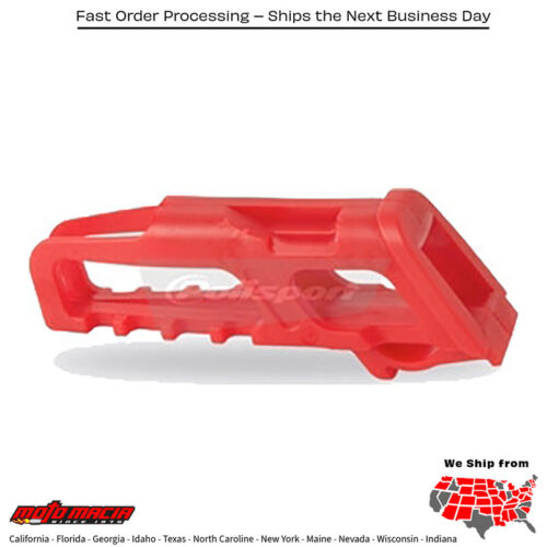 CHAIN GUIDE RED Honda CRF450R 2007-2010 Honda CRF250R 2007-2010