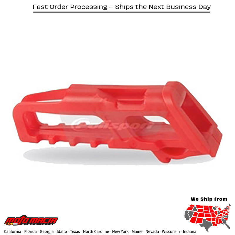 CHAIN GUIDE RED Honda CRF450R 2007-2010 Honda CRF250R 2007-2010