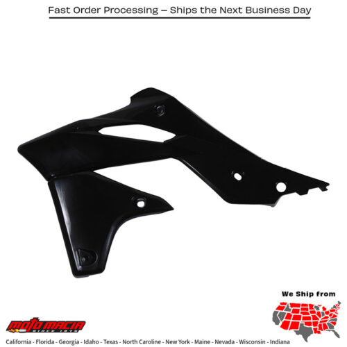 RADIATOR SHROUD BLACK Kawasaki KX250F 2013-2016