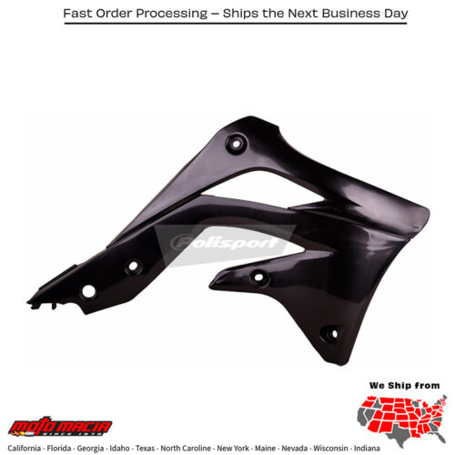 RADIATOR SHROUD BLACK Kawasaki KX450F 2012-2015