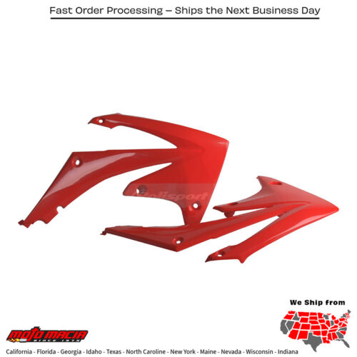 RADIATOR SHROUD RED Honda CRF450R 2009-2012 Honda CRF250R 2010-2013