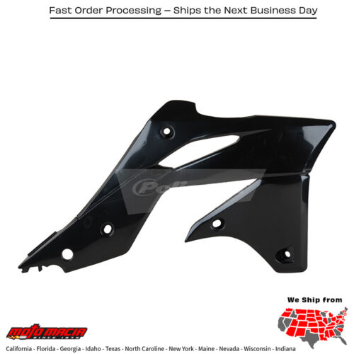 RADIATOR SHROUD BLACK Suzuki RM-Z450 2008-2017