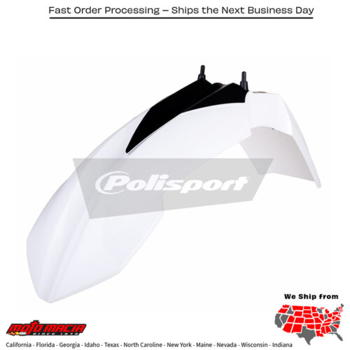 FRONT FENDER WHITE KTM 65 SX 2012-2015