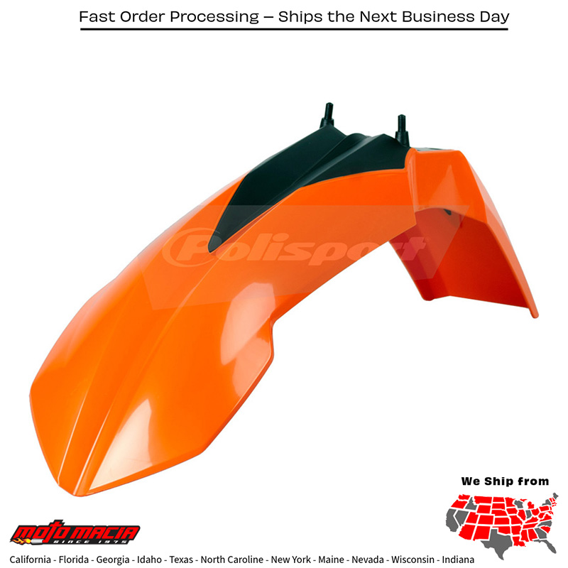 FRONT FENDER ORANGE KTM 65 SX 2009-2011