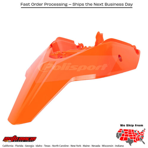 REAR FENDER & SIDE PANELS ORANGE KTM 65 SX 2009-2015