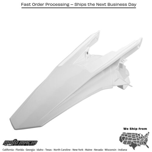 REAR FENDER WHITE KTM KTM 150 XC-W 2017-2019 KTM 250 XC-W 2017-2018 KTM 250 XC-W TPi 2018-2019 KTM 300 XC-W 2017-2018 KTM 350 EXC-F 2017-2019 KTM 500 EXC-F 2017-2019 KTM 450 EXC-F 2017-2019 KTM 300 XC-W TPi 2019-2019 KTM 250 EXC-F 2017-2019