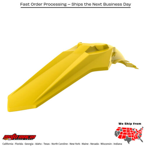 RESTYLE REAR FENDER YELLOW Suzuki RM250 2001-2008 Suzuki RM125 2001-2008