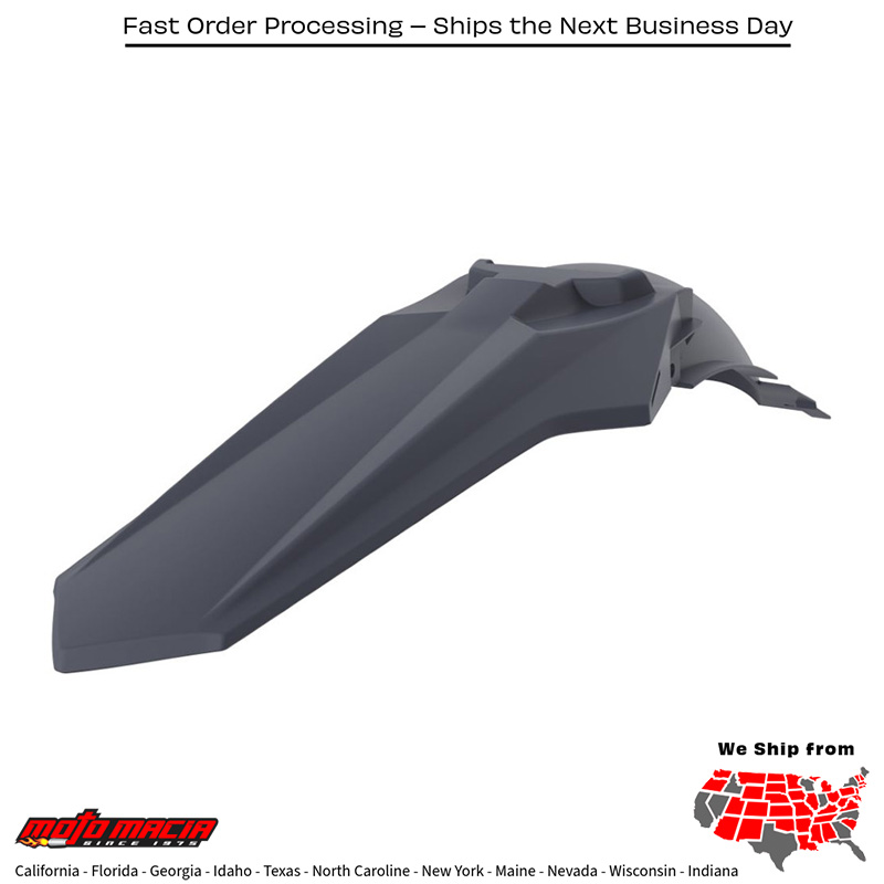 RESTYLE REAR FENDER NARDO GREY Suzuki RM250 2001-2008 Suzuki RM125 2001-2008