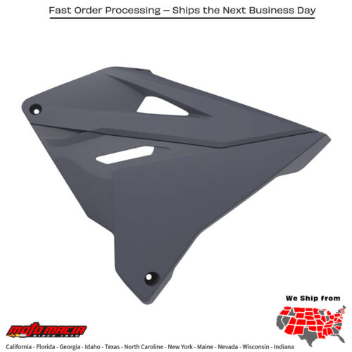 RESTYLE RADIATOR SHROUD NARDO GREY Suzuki RM250 2001-2008 Suzuki RM125 2001-2008