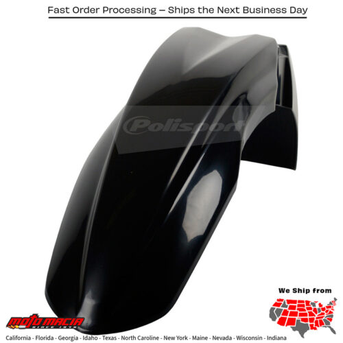 FRONT FENDER BLACK Kawasaki KX250F 2009-2012 Kawasaki KX450F 2009-2012