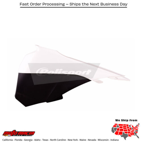 AIRBOX COVER WHITE KTM 85 SX (17/14) 2013-2017