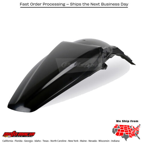REAR FENDER BLACK Kawasaki KX250F 2009-2012 Kawasaki KX450F 2009-2011