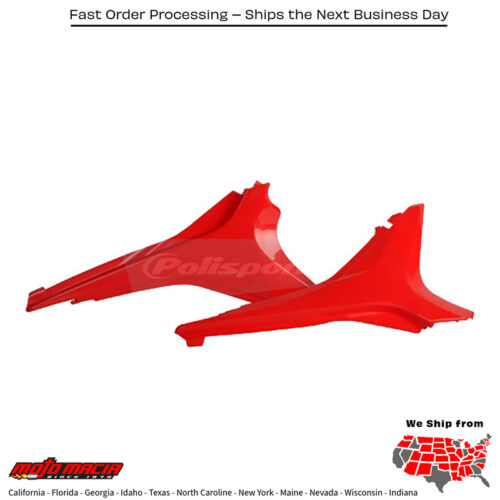 UPPER SIDE PANELS RED Honda CRF250L 2013-2013 Honda CRF250M 2013-2013 Honda CRF450R 2009-2012 Honda CRF250R 2010-2013 Honda CRF250X 2012-2013 Honda CRF450X 2009-2012