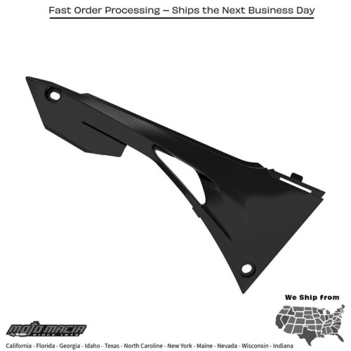 UPPER SIDE PANELS BLACK Honda CRF450RX 2017-2020 Honda CRF450R 2017-2023 Honda CRF450X 2017-2020 Yamaha YZ450F 2018-2018 Honda CRF250R 2018-2021 Honda CRF450R W.E. 2019-2020 Honda CRF250RX 2019-2021 Honda CRF250F 2019-2021 Honda CRF250L 201