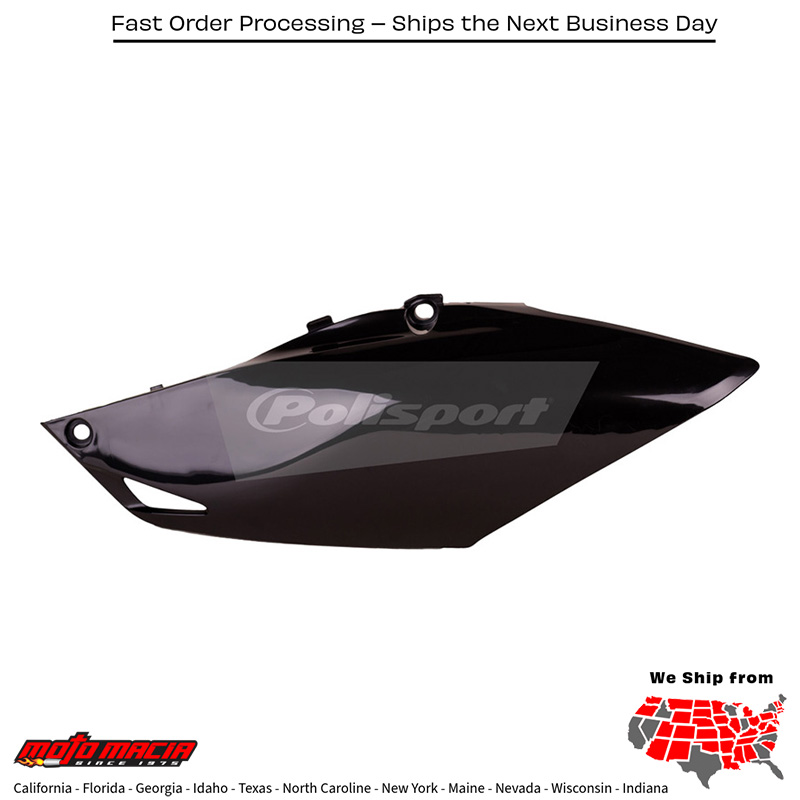 SIDE PANELS BLACK Honda CRF250L 2014-2017 Honda CRF450R 2013-2016 Honda CRF250R 2014-2017 Honda CRF250X 2015-2017 Honda CRF450X 2013-2016 Honda CRF250LR Rally 2017-2017 Honda CRF250LA ABS 2017-2017 Honda CRF250LRA Rally ABS 2017-2017