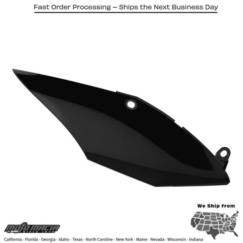 SIDE PANELS BLACK Honda CRF450RX 2017-2020 Honda CRF250R 2018-2021 Honda CRF250RX 2019-2021 Honda CRF250F 2019-2021 Honda CRF250L 2018-2021 Honda CRF250LA ABS 2018-2021 Honda CRF250LRA Rally ABS 2018-2020 Honda CRF250LR Rally 2018-2021 Hond