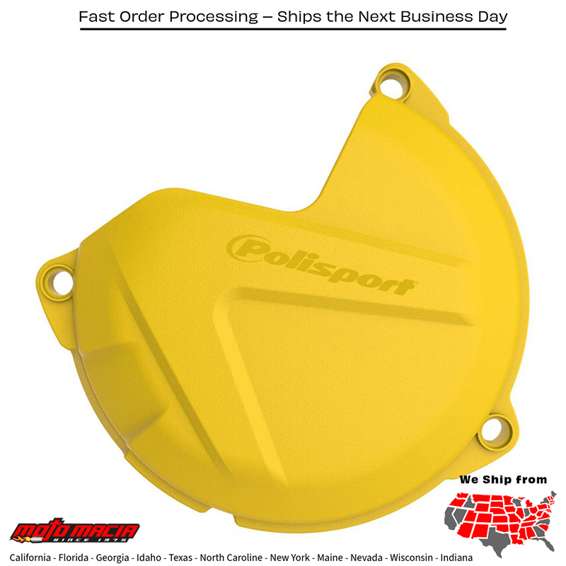 CLUTCH COVER PROTECTOR YELLOW Husqvarna TC 125 2014-2015 Husqvarna TE 125 2014-2015