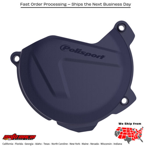 CLUTCH COVER PROTECTOR BLUE Husqvarna FC 250 2014-2015 Husqvarna FC 350 2014-2015 Husqvarna FE 250 2014-2016 Husqvarna FE 350 2014-2016