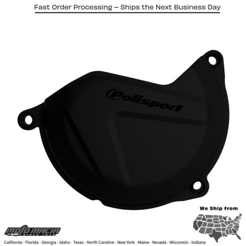 CLUTCH COVER PROTECTOR BLACK KTM 500 XCF-W 2012-2016 KTM 450 SX-F Factory Edition 2013-2015 Husqvarna FC 450 2014-2015 Husqvarna FE 450 2014-2016 KTM 500 EXC-F 2012-2016 KTM 450 SX-F 2013-2015 KTM 450 XCF-W 2013-2016 KTM 450 XC-F 2012-2016