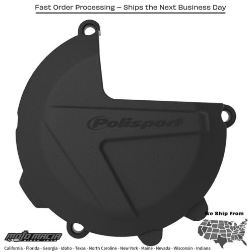 CLUTCH COVER PROTECTOR BLACK KTM 250 SX 2017-2021 KTM 250 XC 2017-2019 KTM 250 XC-W 2017-2018 KTM 300 XC 2017-2019 KTM 300 XC-W 2017-2018 KTM 250 XC-W TPi 2018-2018