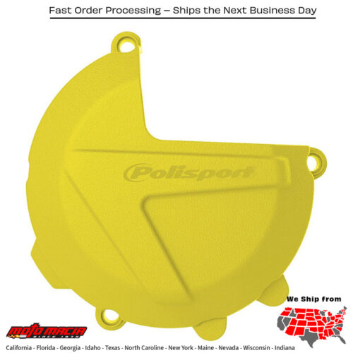 CLUTCH COVER PROTECTOR YELLOW Husqvarna TX 300 2017-2019 Husqvarna TE 300 2017-2018 Husqvarna TC 250 2017-2022 Husqvarna TE 250 2017-2018 Husqvarna TE 250i 2018-2023 Husqvarna TE 300i 2019-2023 Husqvarna TX 300i 2020-2022