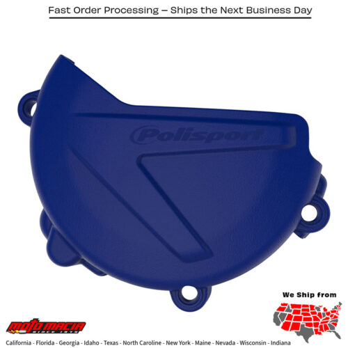 CLUTCH COVER PROTECTOR BLUE Yamaha YZ125 2005-2023