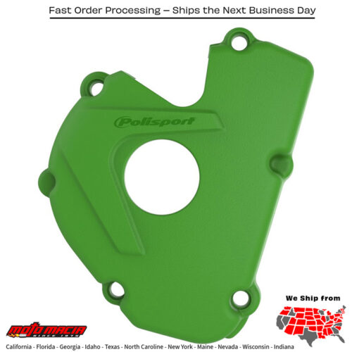 IGNITION COVER PROTECTOR GREEN Kawasaki KX250F 2017-2020