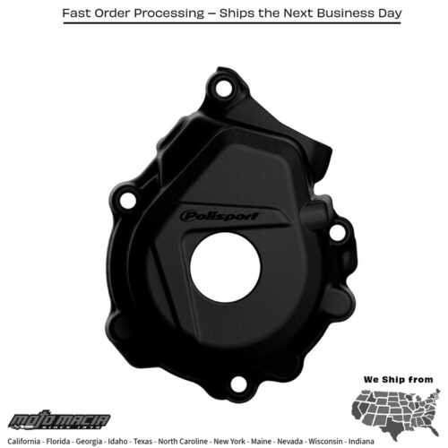 IGNITION COVER PROTECTOR BLACK KTM 250 SX-F Factory Edition 2016-2018 KTM 350 XCF-W 2016-2021 KTM 350 XC-F 2016-2022 KTM 350 SX-F 2016-2022 KTM 250 SX-F 2016-2022 KTM 250 XCF-W 2016-2016 KTM 250 XC-F 2016-2022 Gas-Gas MC 250F 2021-2023 Gas-