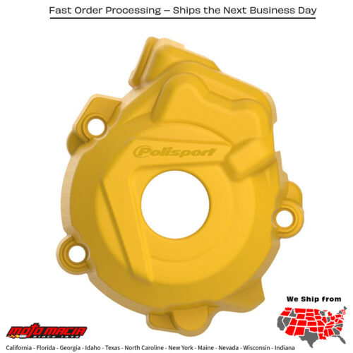 IGNITION COVER PROTECTOR YELLOW Husqvarna FC 250 2014-2015 Husqvarna FC 350 2014-2015