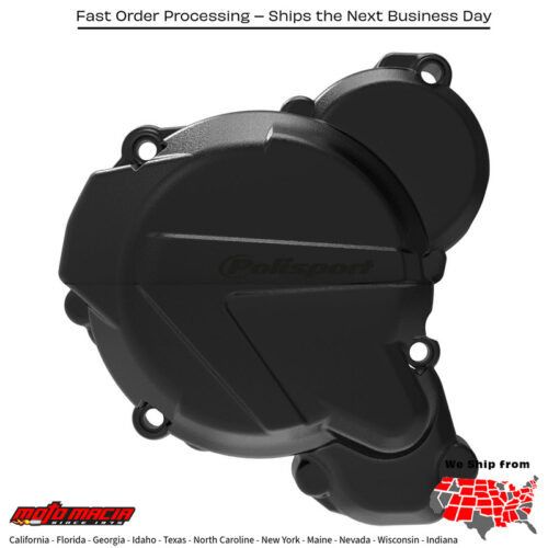 IGNITION COVER PROTECTOR BLACK Husqvarna TE 300 2017-2018 Husqvarna TE 250 2017-2018 KTM 250 XC 2017-2023 KTM 300 XC 2017-2023 KTM 300 XC-W 2017-2018 Husqvarna TE 250i 2018-2023 KTM 300 XC-W TPi 2019-2021 Husqvarna TE 300i 2019-2023 KTM 300
