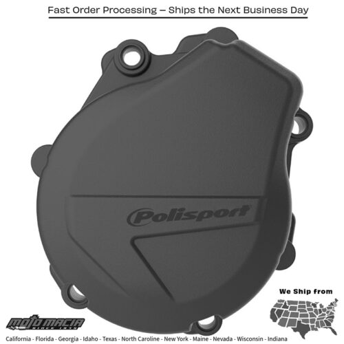 IGNITION COVER PROTECTOR BLACK KTM 450 XCF-W 2014-2016 KTM 450 XC-F 2018-2021 Husqvarna FE 450 2018-2023 Husqvarna FE 501 2018-2023 KTM 450 EXC-F 2018-2022 Husqvarna FE 450S 2019-2019 Husqvarna FE 501S 2020-2021