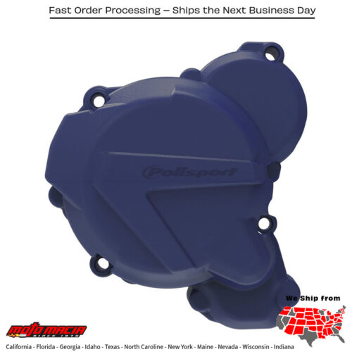 IGNITION COVER PROTECTOR BLUE Husqvarna TE 300 2017-2018 Husqvarna TE 250 2017-2018 Husqvarna TE 250i 2018-2023 Husqvarna TE 300i 2019-2023